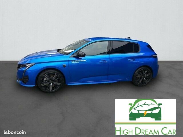 Peugeot 308 1.6 Hybride 225 GT Pack e-EAT8 Bleue Vertigo 2
