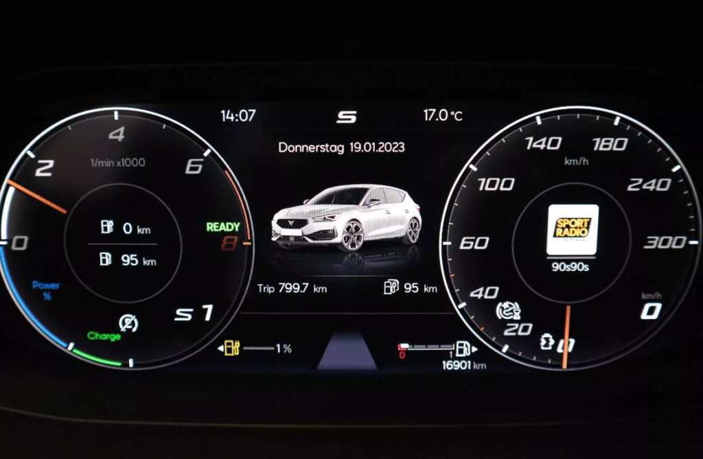 Leon Cockpit virtuel